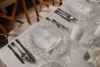 Elegante Hochzeitsdekoration mit Kristallakzenten für Frankfurt