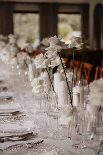 Elegante Hochzeitsakzente im Kristall Stil für Lorch am Rhein