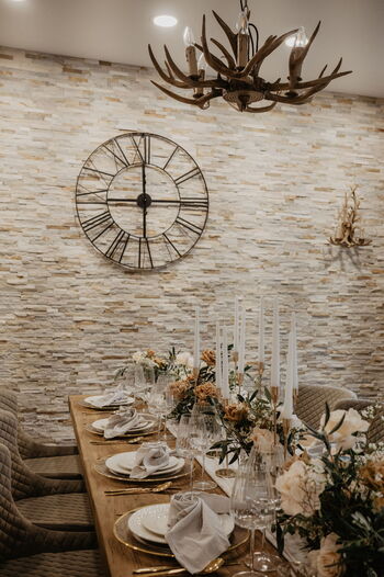 Hochzeitsdekoration Toskana Style für mediterrane Hochzeit