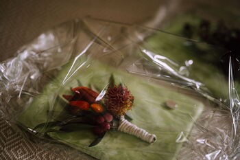 Romantische Outdoor Hochzeitsdetails im Boho Stil im Umkreis von Freudenberg